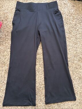 Men's Black Stretch Casual Pants